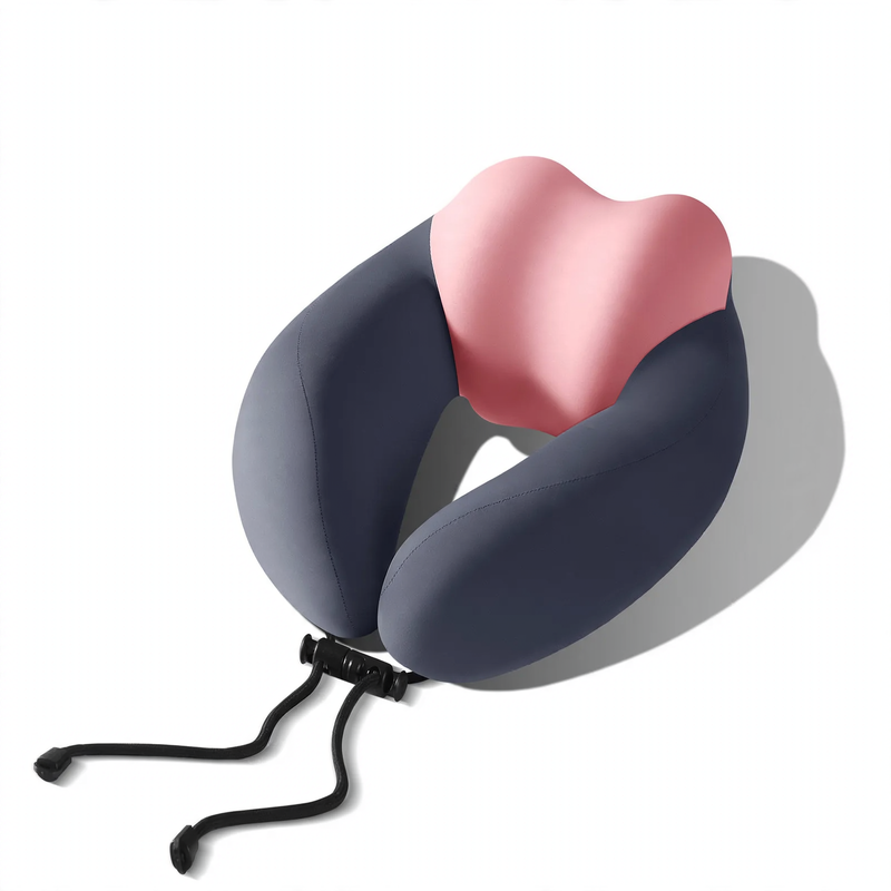 U-shaped neck pillow with memory foam