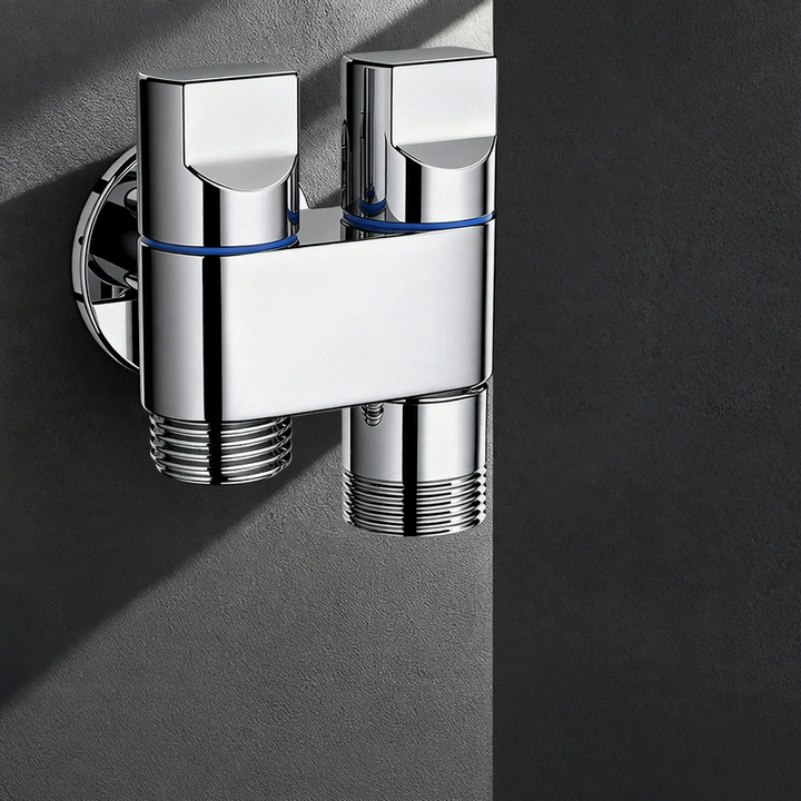 Washing machine faucet, model HX-A-1438, double outlet