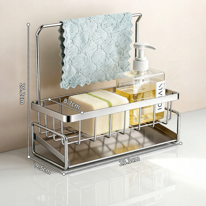 Stainless Steel Draining Rack for Dish Cloths