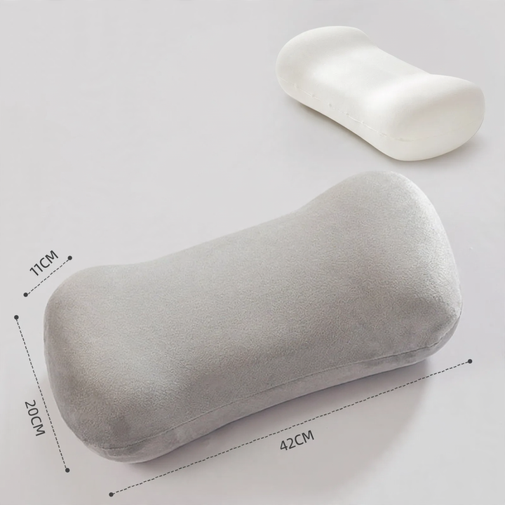 Portable neck pillow with memory foam