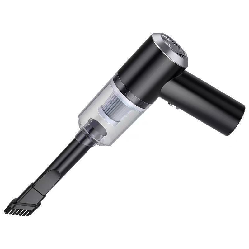 Portable battery vacuum cleaner with blowing function