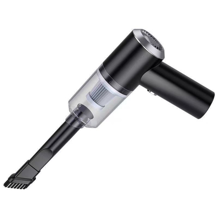 Portable battery vacuum cleaner with blowing function