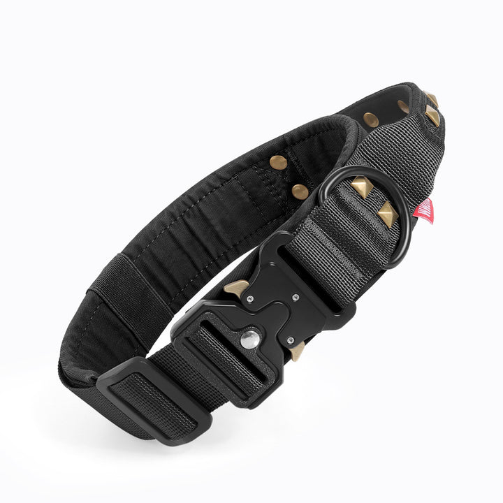 Tactical dog collar with handle