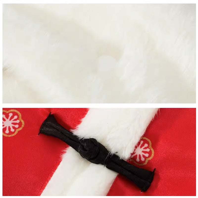 Chinese style dog suit, two-piece