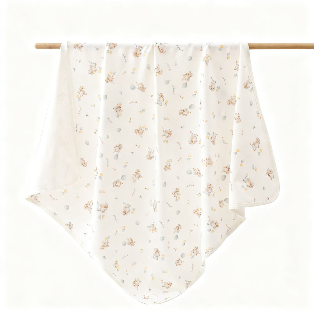 Baby changing cloth made of cotton, 90×90 cm