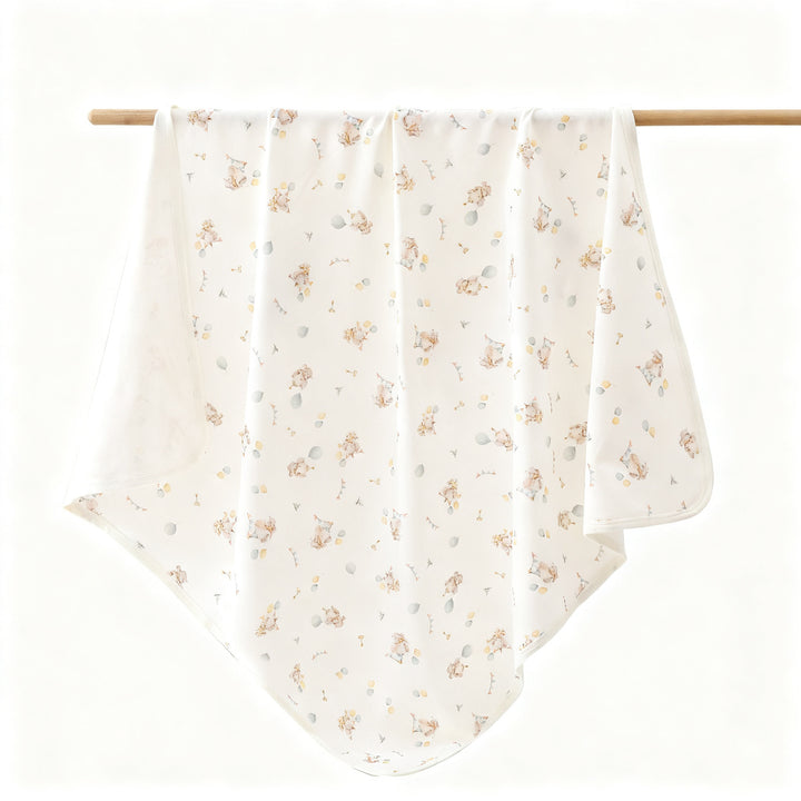 Baby changing cloth made of cotton, 90×90 cm