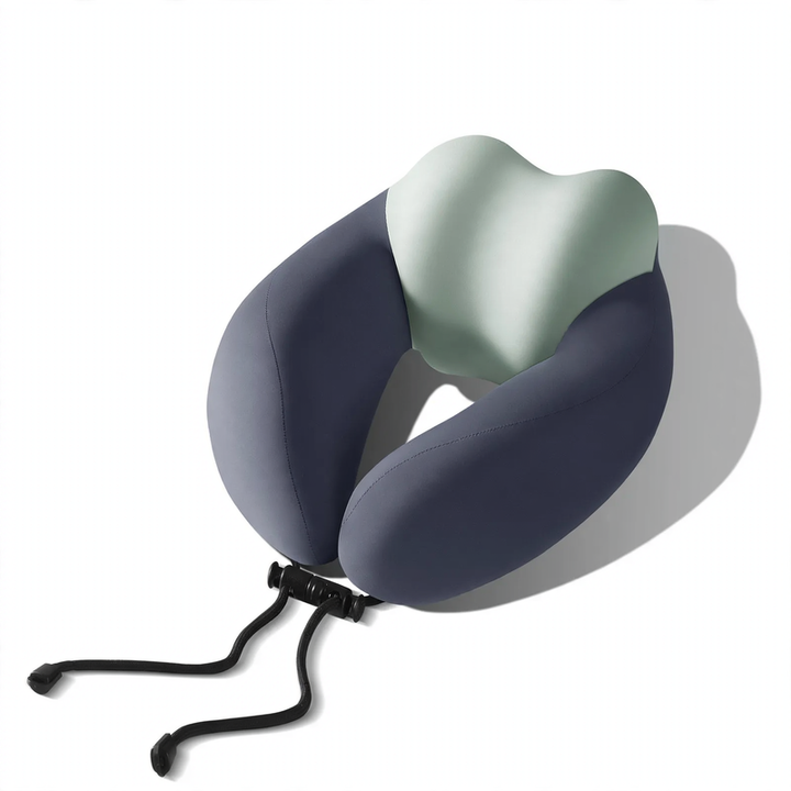 U-shaped neck pillow with memory foam