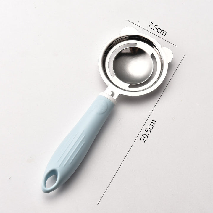 Kitchen strainer and kitchen helper set made of stainless steel