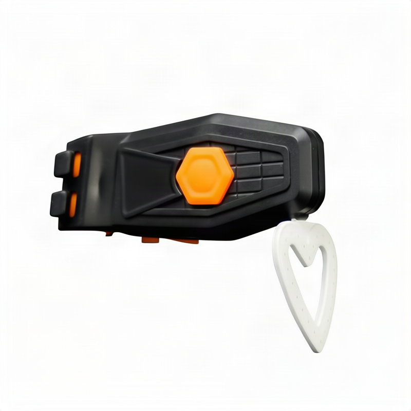 LED bicycle light with USB charging