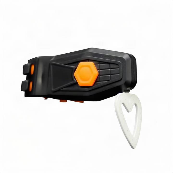 LED bicycle light with USB charging