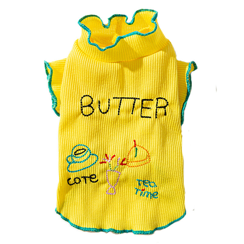 Pet undershirt, cotton, spring/summer