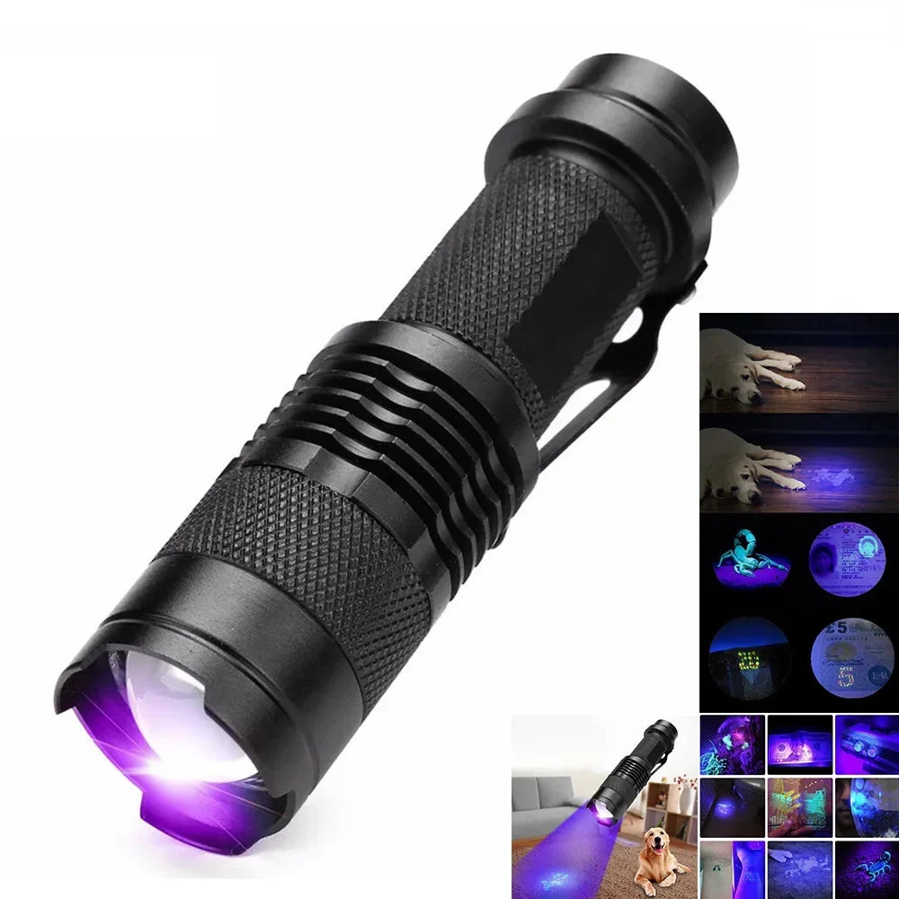 Kalsten | LED UV Flashlight - Ultraviolet Inspection Lamp for Pet Urine and Stain Detection