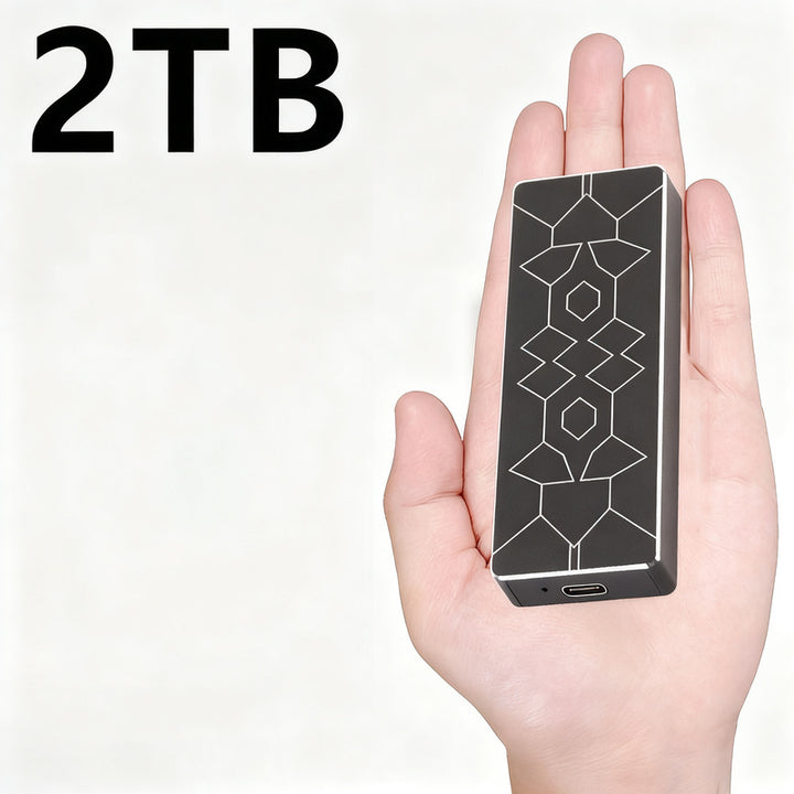 External SSD, compact, USB-C, high speed