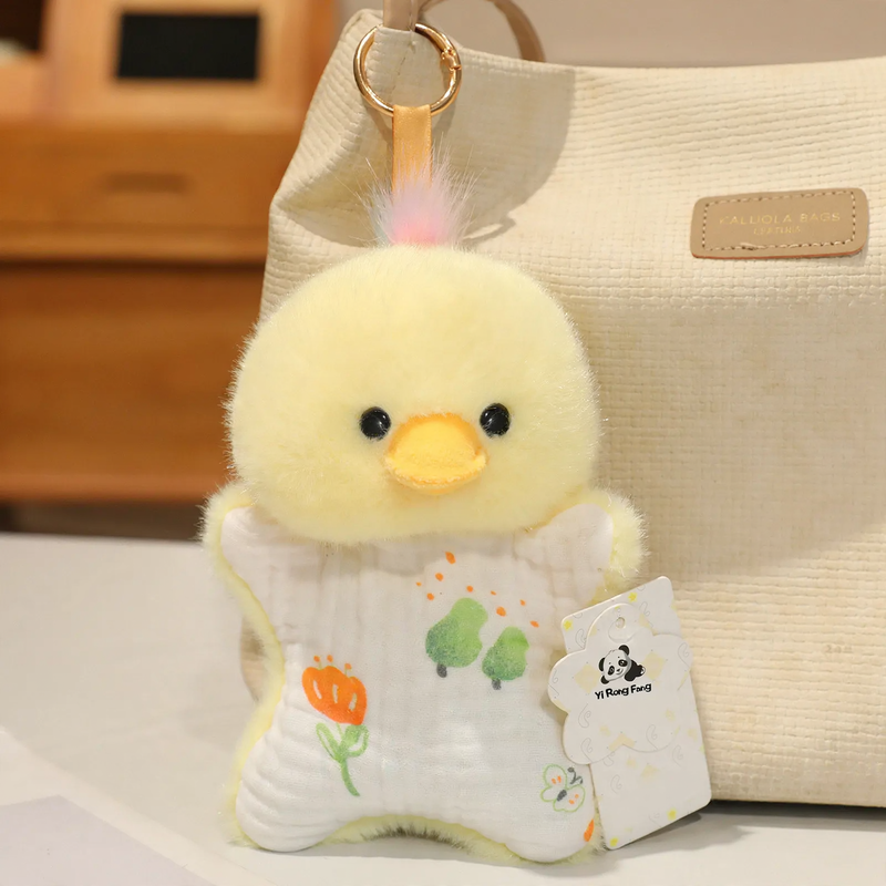 Plush calming doll, animal motifs, approx. 15 cm
