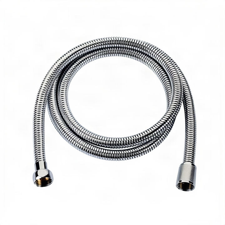 Shower head with pressure balance, ABS, round