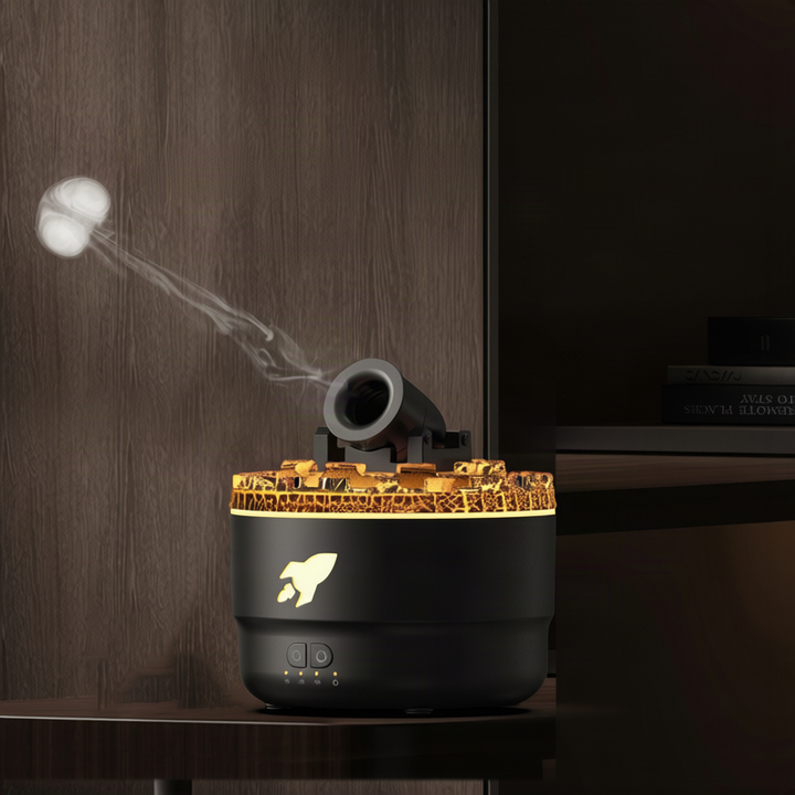 Ultrasonic diffuser with humidity function