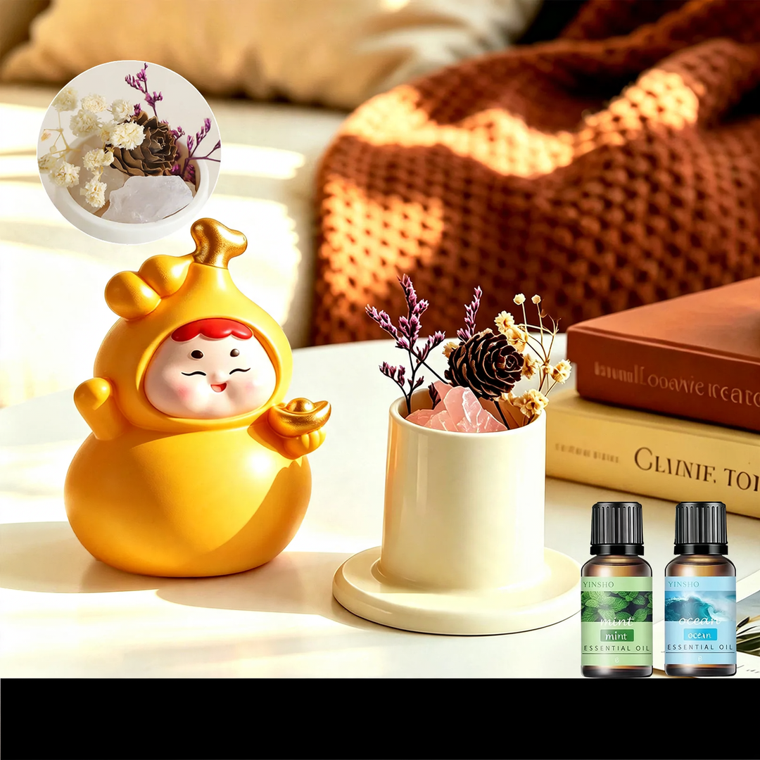 Pumpkin scent diffuser with scent stones
