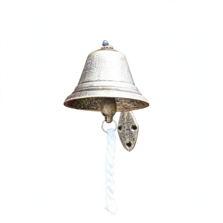Cast Iron Table Bell, Rooster Design