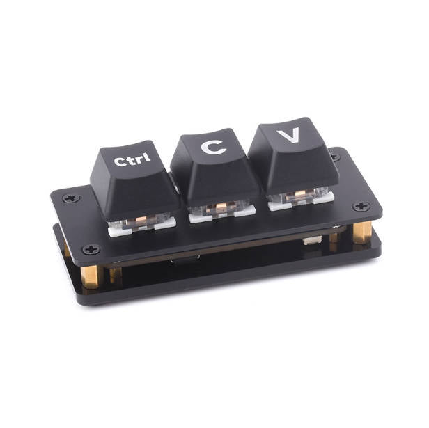 Programmable Mini Keyboard, 3 Keys