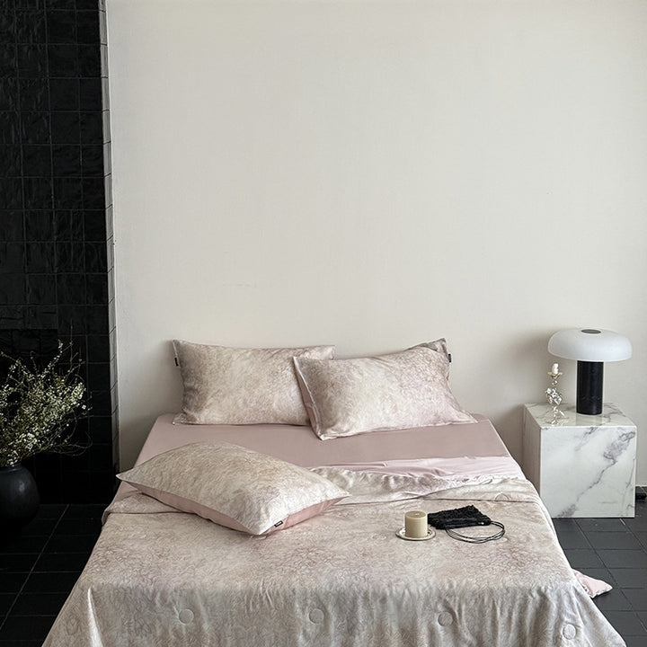 Summer bedding set made of Lyocell, lightweight and cooling