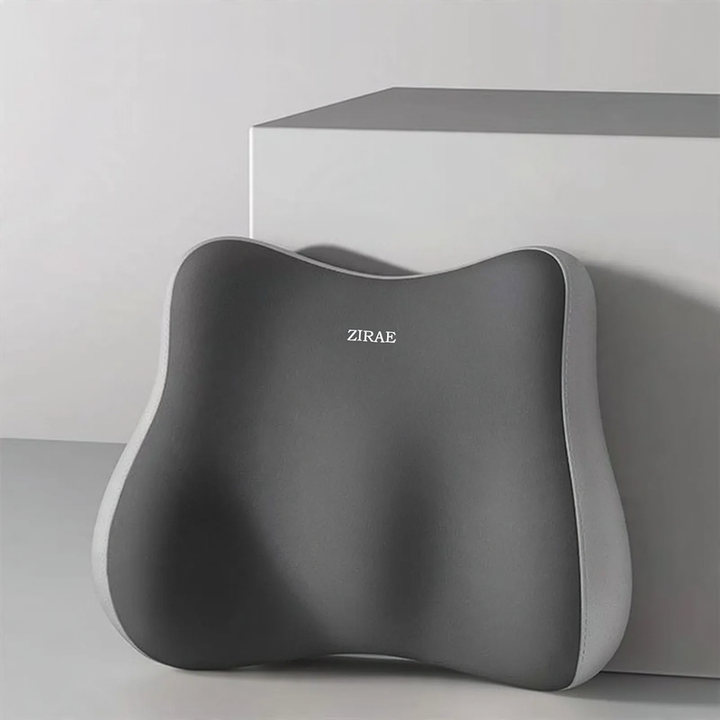 Ergonomic lumbar support with memory foam