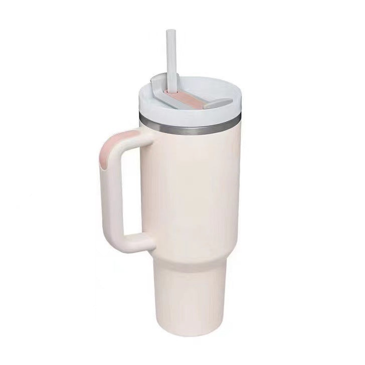 Insulated cup 40oz, stainless steel, with handle