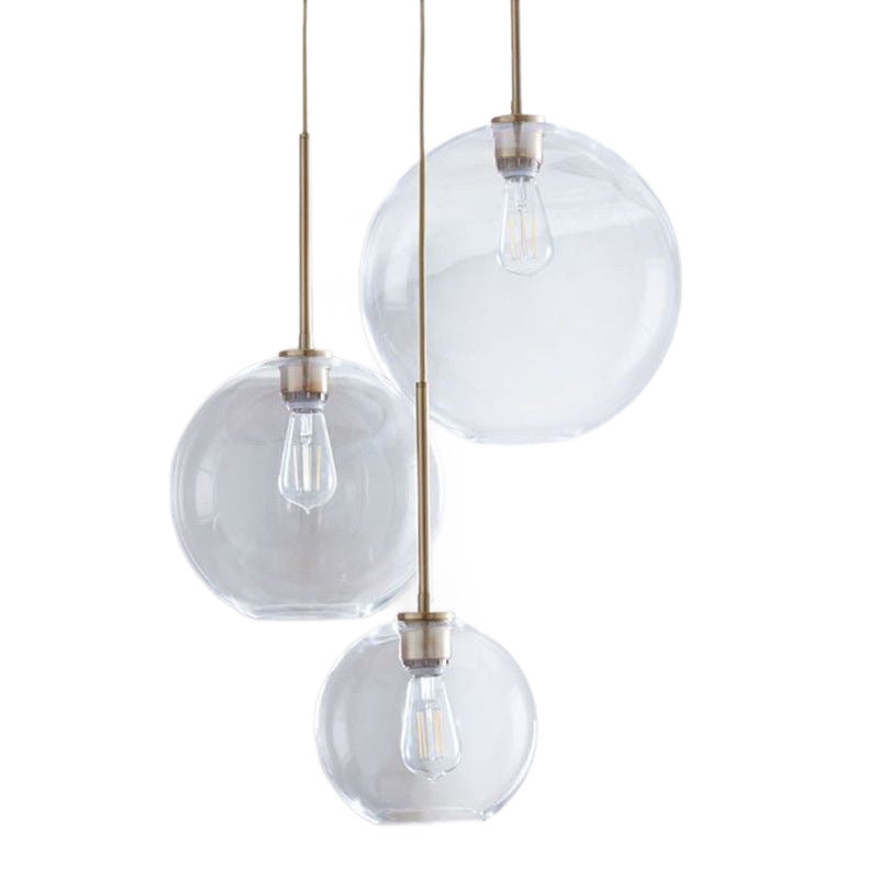 LED pendant light in industrial style, height adjustable