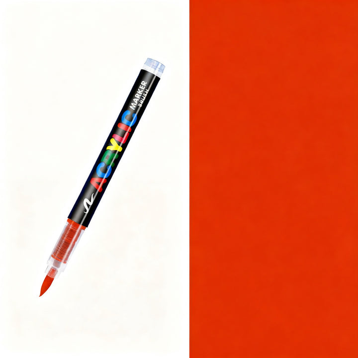 Acrylic Marker Set, 12–168 Colors, Pre-filled