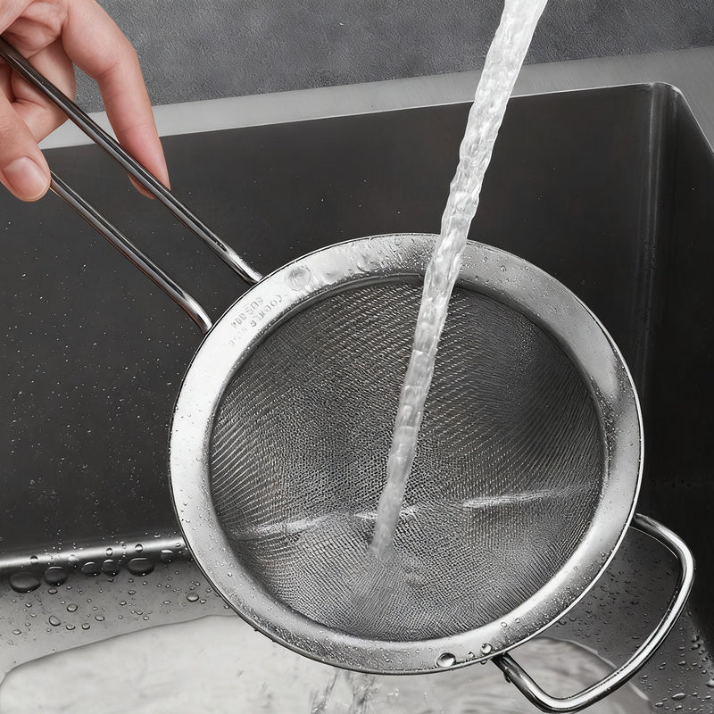 Strainer made of 304 stainless steel, fine mesh