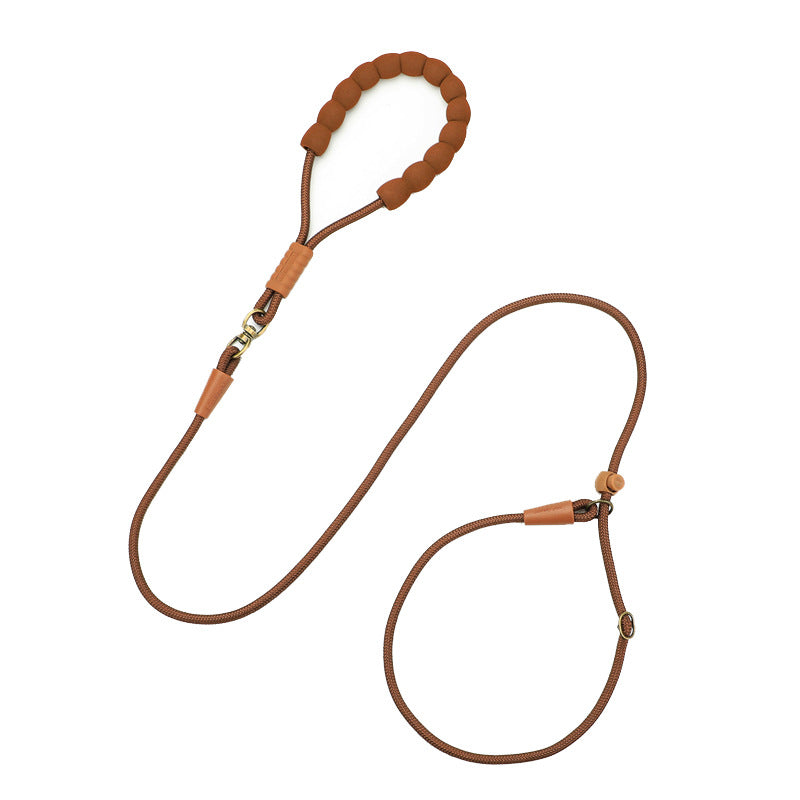 Nylon dog leash, adjustable