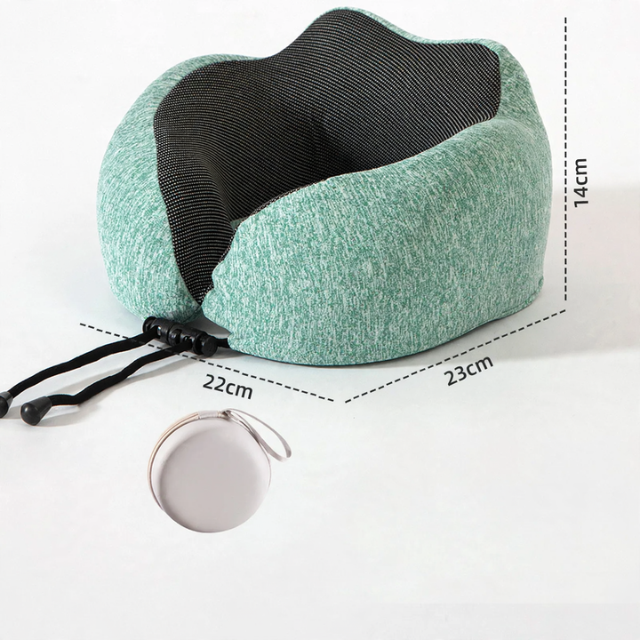 Memory Foam Neck Pillow for Travel and Everyday Use