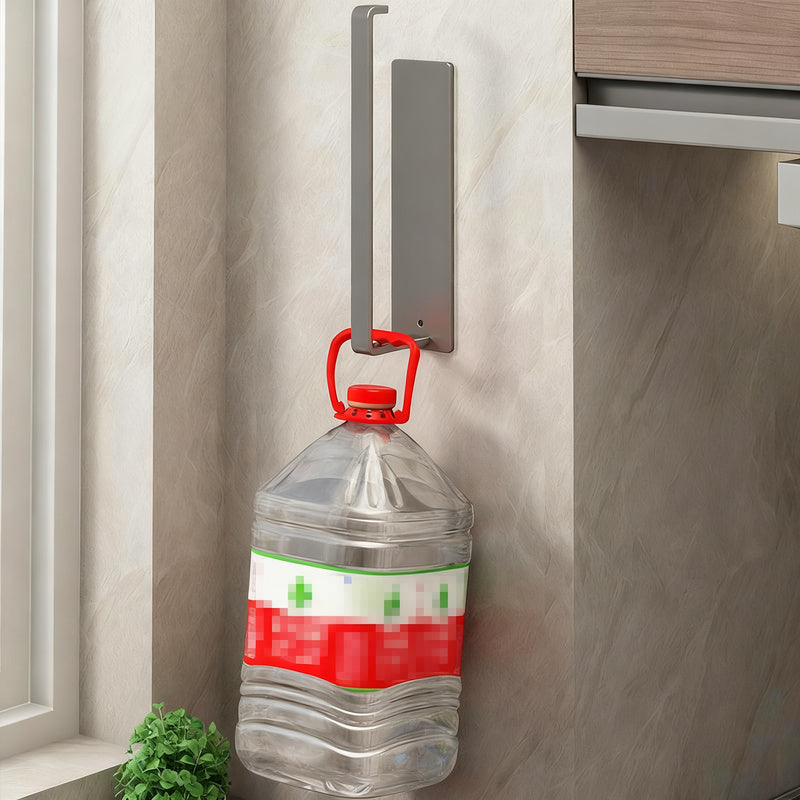 Carbon steel kitchen roll holder, wall-mounted
