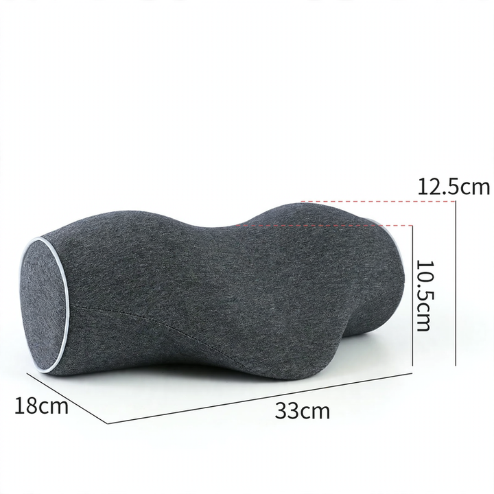 Neck support pillow, U-shape, memory foam, 20–25 cm