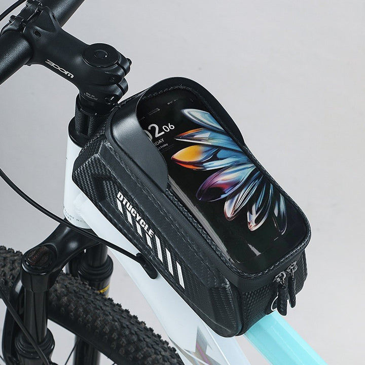 Bike top tube bag EVA, 1.5 L, waterproof
