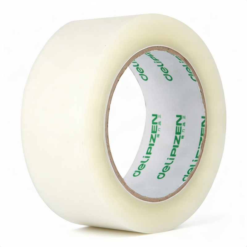 Transparent tape for packaging