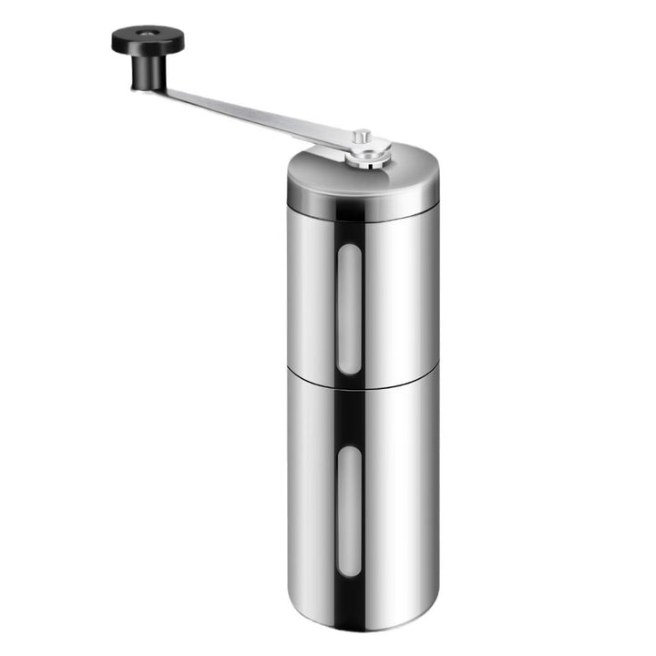 Hand coffee grinder made of stainless steel