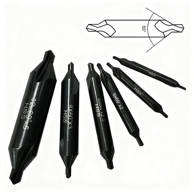 Center drills in various designs