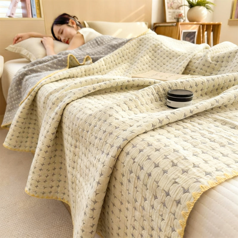 Cooling blanket made of cotton, 1000–1500 g