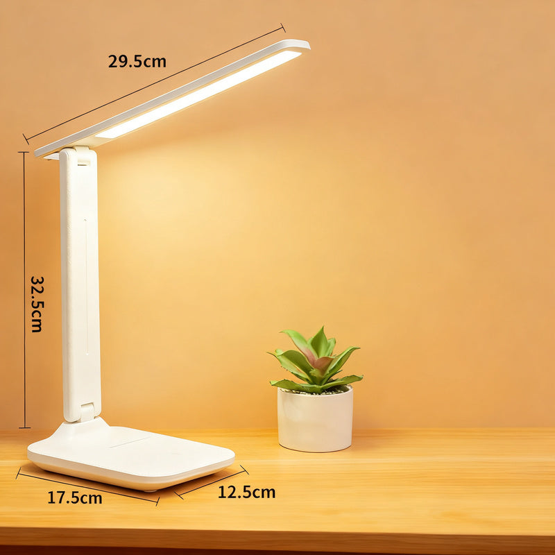 Foldable LED Desk Lamp with USB Connection