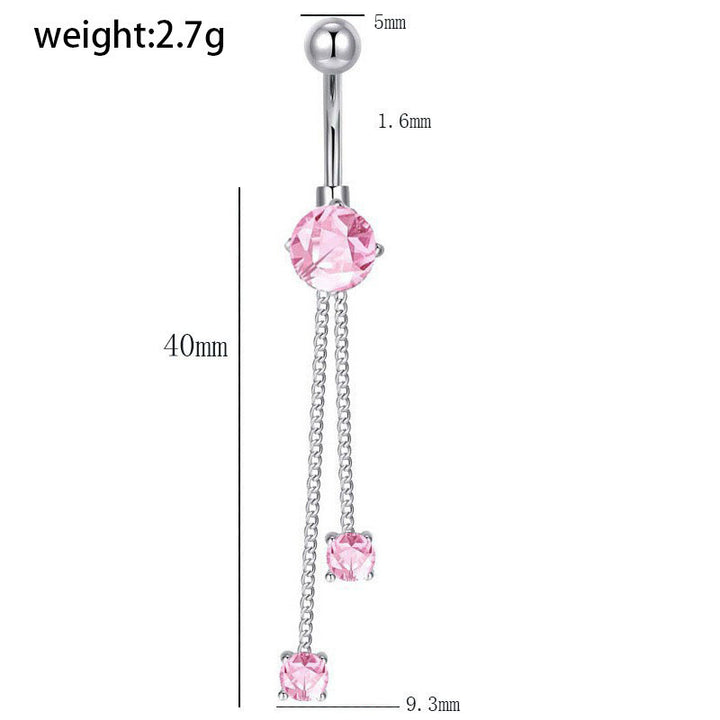 Titan-Piercing rod, flat base, internal thread