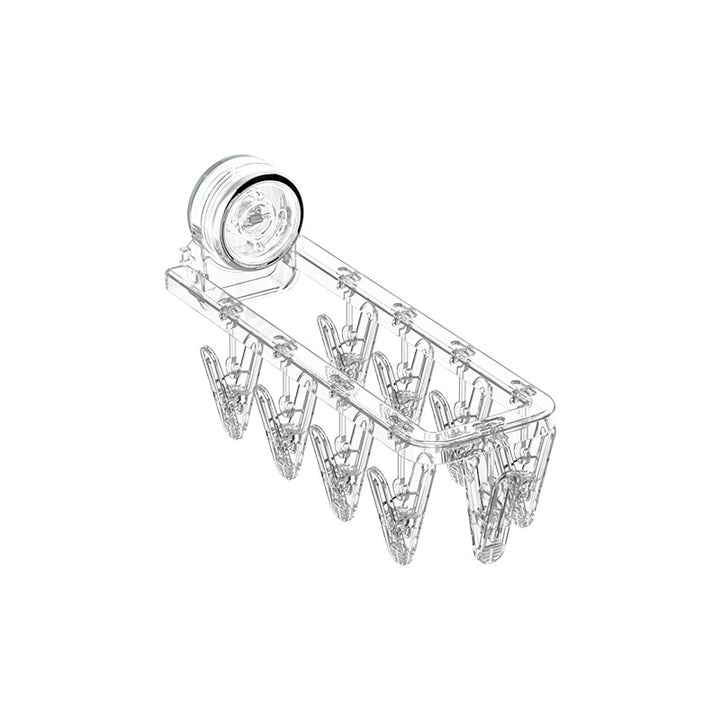 Collapsible drying rack with suction cup, model YM.6996