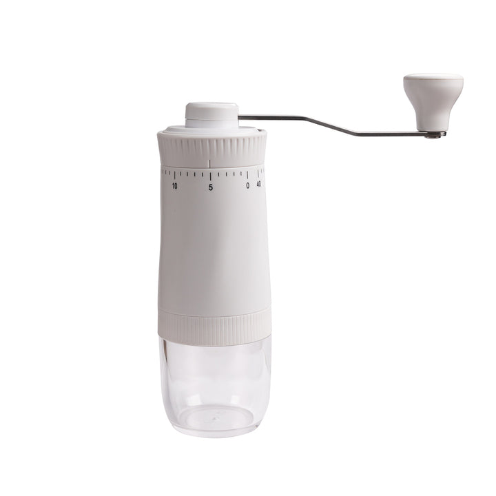 Hand coffee grinder made of stainless steel