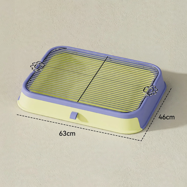 Dog toilet with drawer, PVC