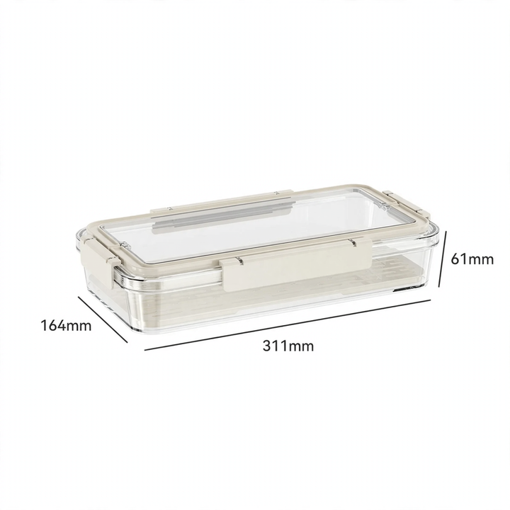 Food storage container made of food-grade PET, 4–5 L