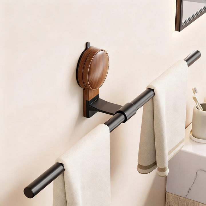 Towel holder made of space aluminum with suction cup