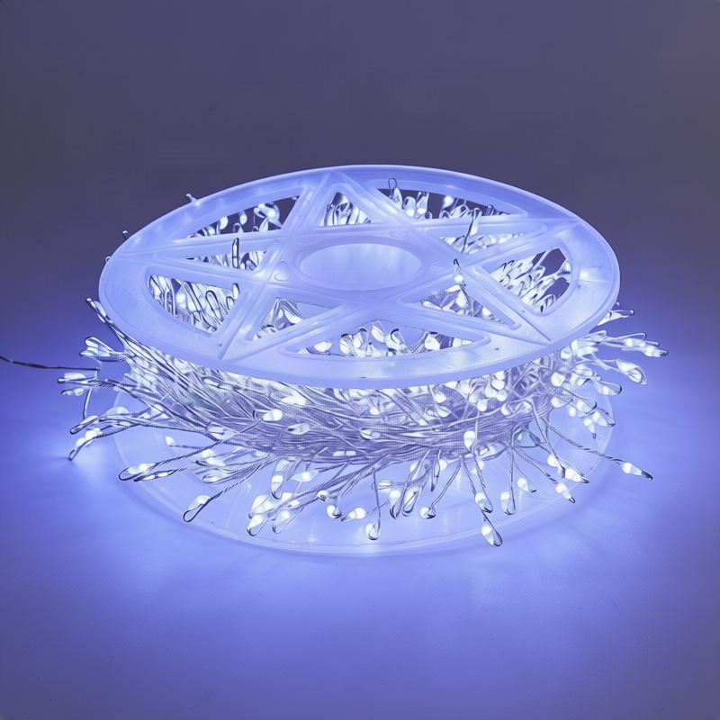 LED string lights with copper wire, dimmable