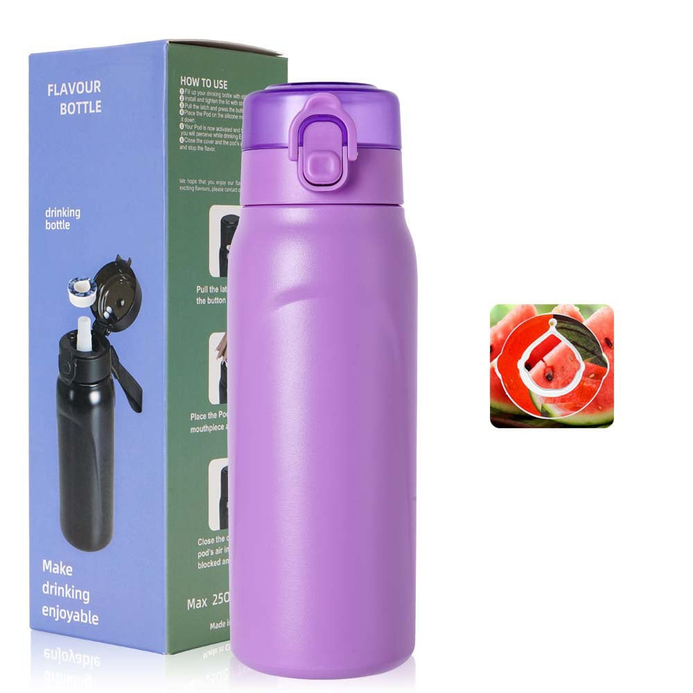 Insulated cup 750 ml with straw made of stainless steel