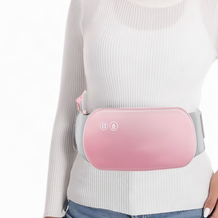 Heat belt with massage and USB control, model XHP002