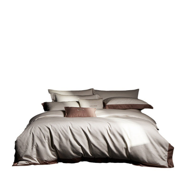 Bedding made of long-staple cotton, 4-piece