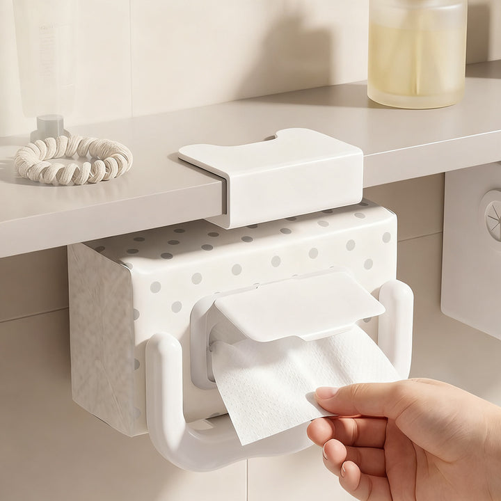 Paper towel holder U-shape, wall-mounted